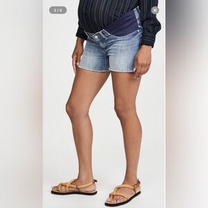 DL1961 Cecilia Classic Under the Belly Maternity Shorts Size 26‎